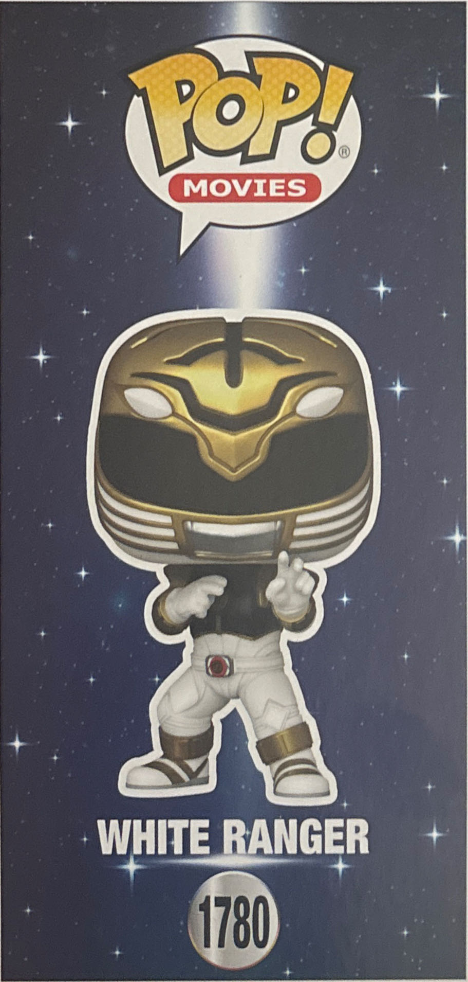 White Ranger - Mighty Morphin Power Rangers vinyl figure collectible [Barcode 889698811989] - Main Image 2
