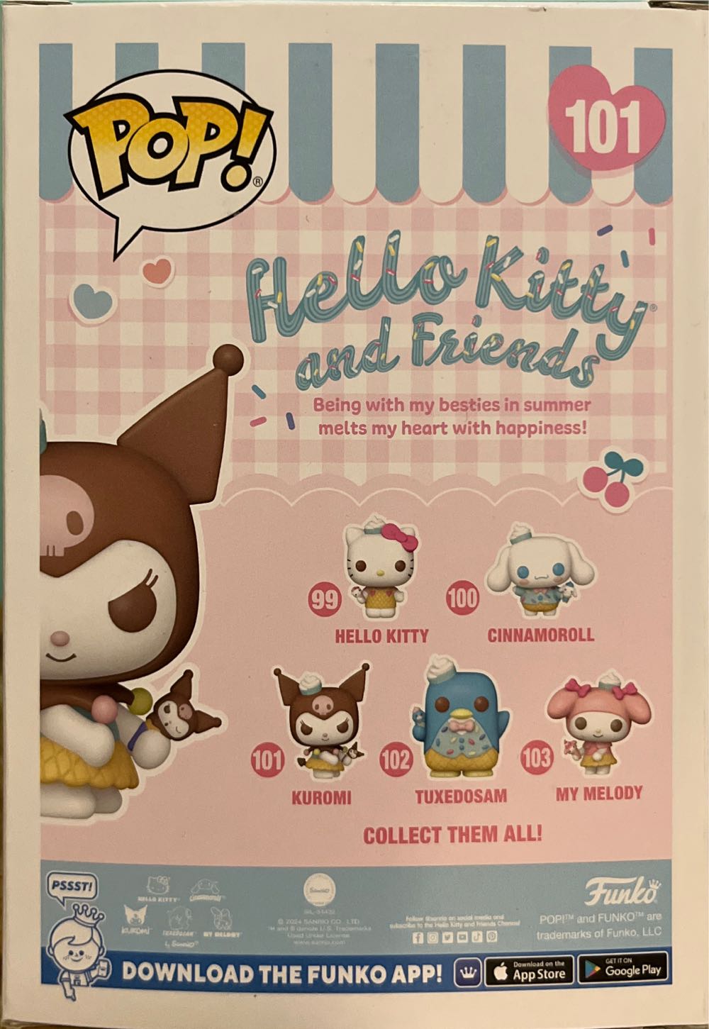 Kuromi - Hello Kitty vinyl figure collectible - Main Image 3