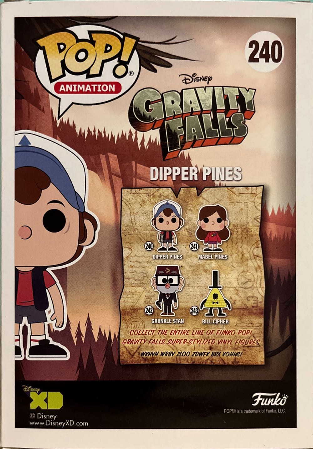 Dipper Pines  vinyl figure collectible [Barcode 889698123730] - Main Image 3