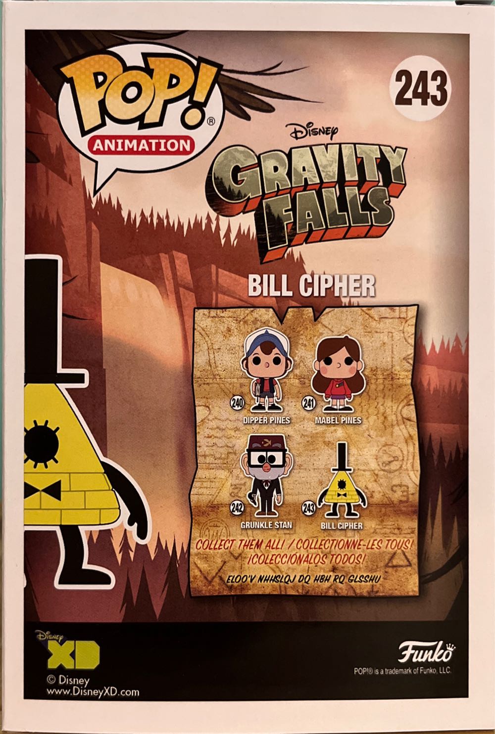Bill Cipher  vinyl figure collectible [Barcode 889698123761] - Main Image 3