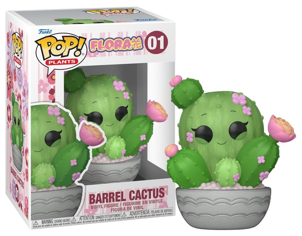 Kawaii Plants Barrel Cactus  vinyl figure collectible [Barcode 889698883818] - Main Image 2