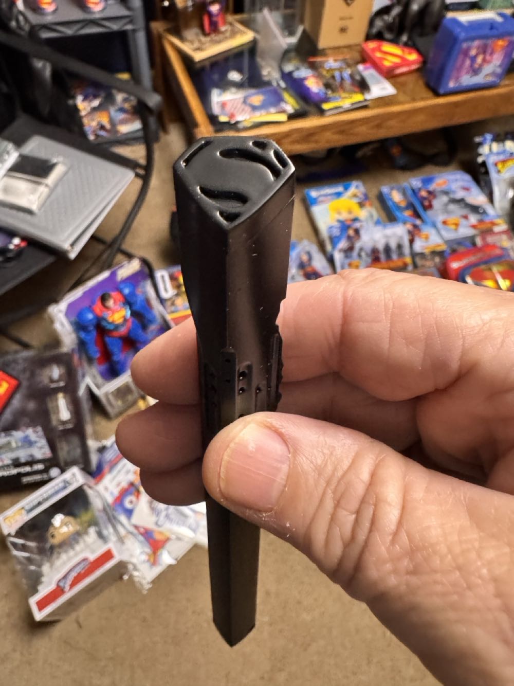 Man Of Steel Command Key Pen  vinyl figure collectible [Barcode 849241001625] - Main Image 2