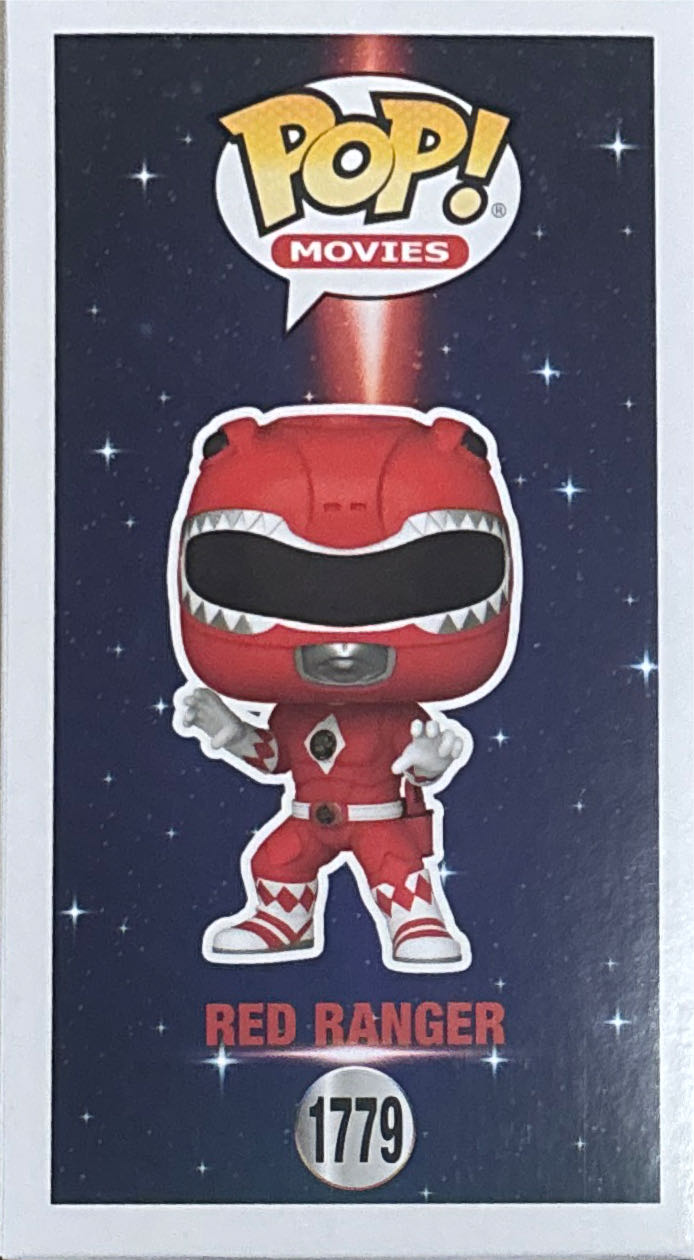 Red Ranger - Mighty Morphin Power Rangers vinyl figure collectible [Barcode 889698811972] - Main Image 2