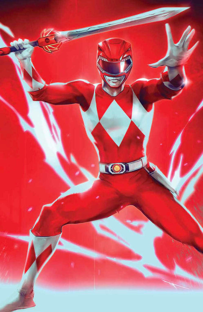 Red Ranger - Mighty Morphin Power Rangers vinyl figure collectible [Barcode 889698811972] - Main Image 4