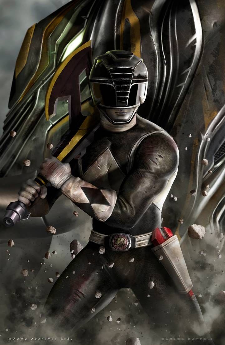 Black Ranger - Mighty Morphin Power Rangers vinyl figure collectible [Barcode 889698811934] - Main Image 4