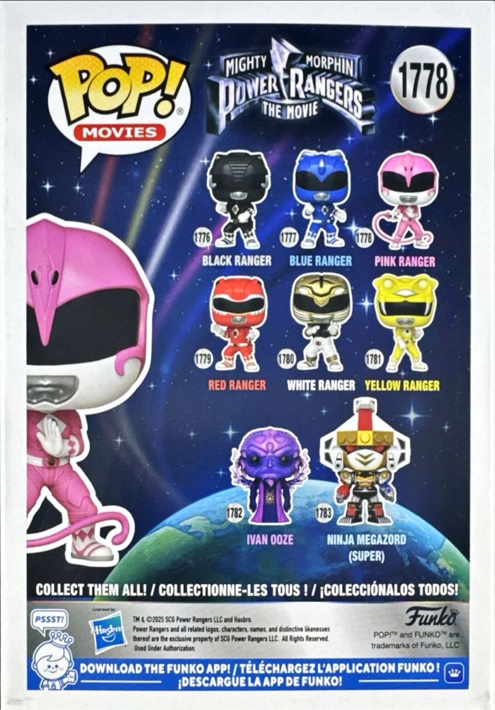 Pink Ranger - Mighty Morphin Power Rangers vinyl figure collectible [Barcode 889698811965] - Main Image 2