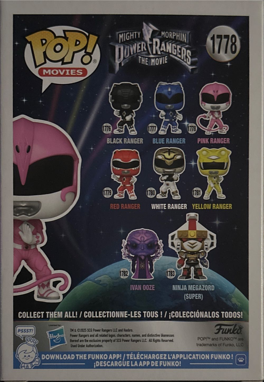 Pink Ranger - Mighty Morphin Power Rangers vinyl figure collectible [Barcode 889698811965] - Main Image 3