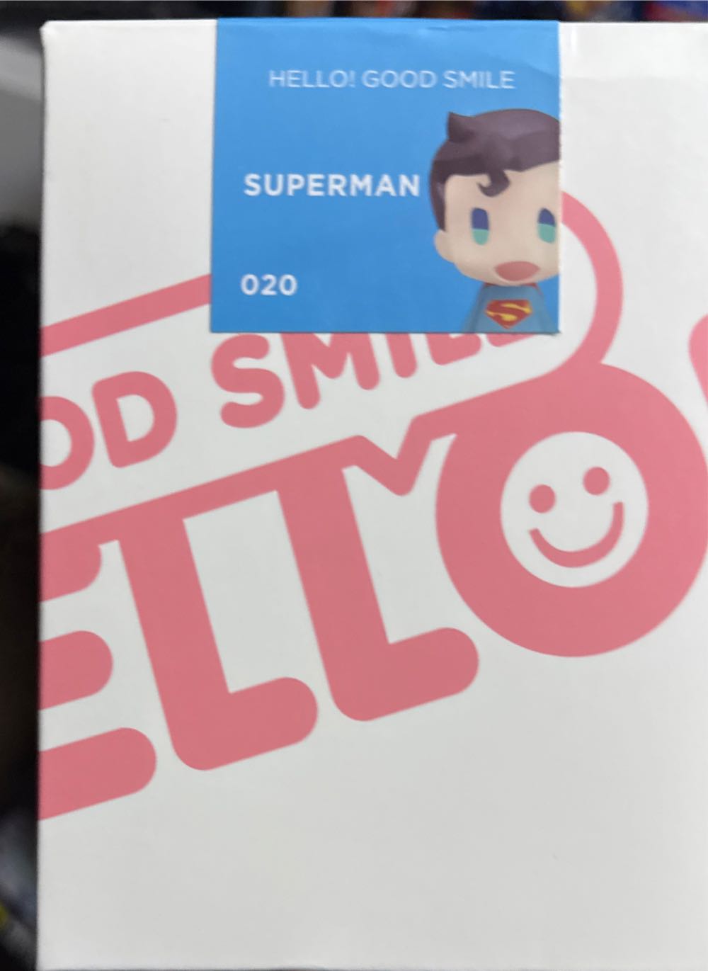 Dc Superman Hello! Good Smile Mini Figure  vinyl figure collectible [Barcode 4580590129801] - Main Image 2
