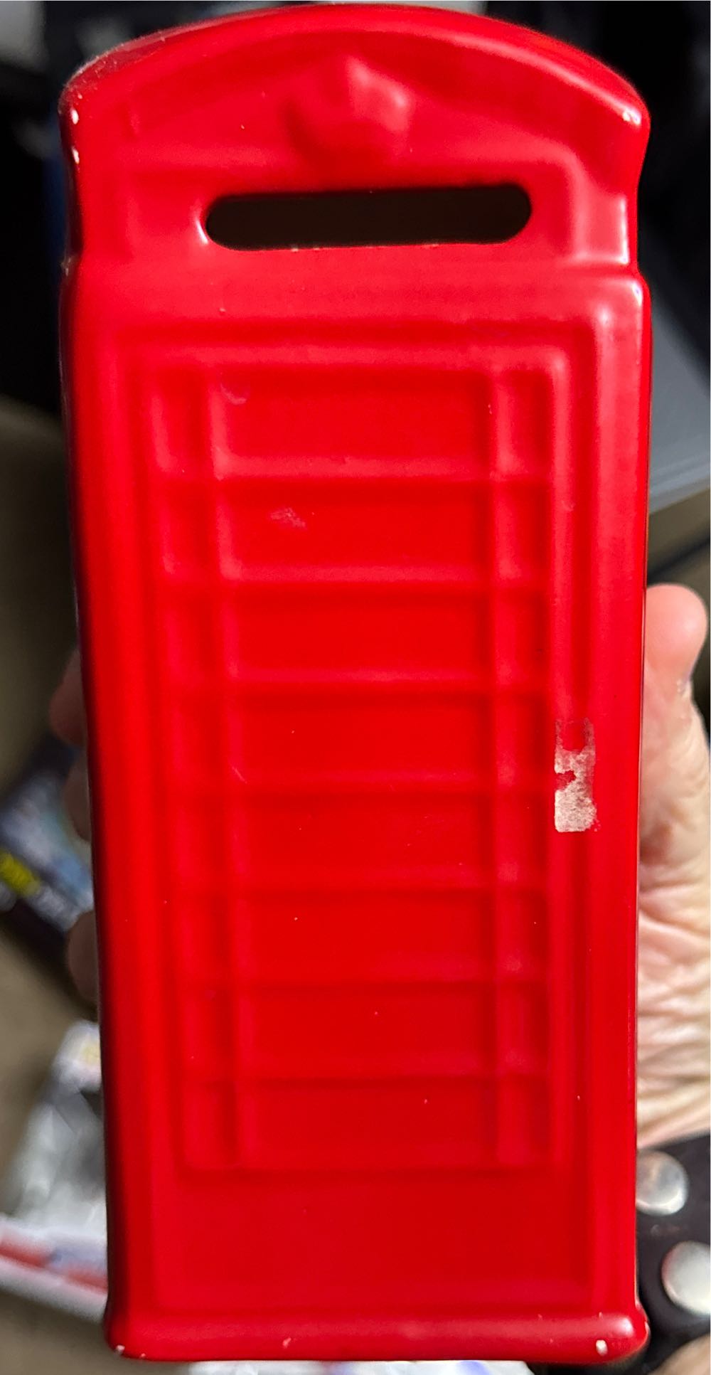 Vintage Phone Booth Bank  vinyl figure collectible - Main Image 2