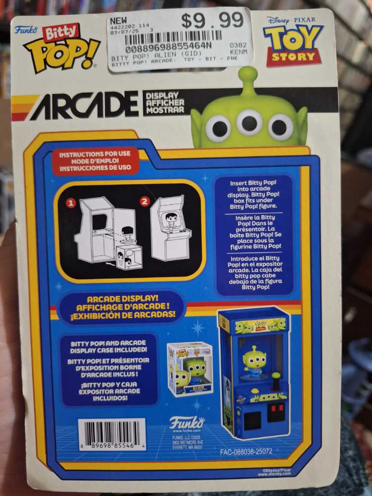 Alien - Toy Story vinyl figure collectible [Barcode 889698855464] - Main Image 2