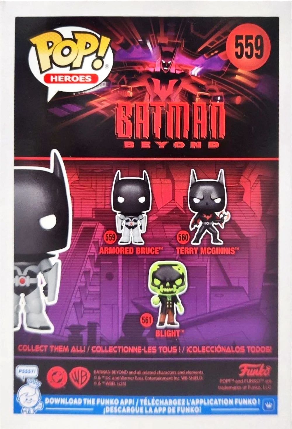 Batman Beyond - Armored Bruce - Batman Beyond vinyl figure collectible [Barcode 889698864039] - Main Image 2