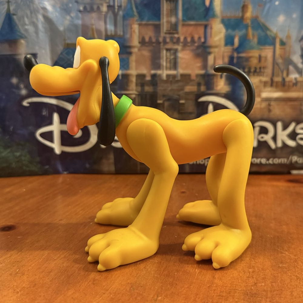 Disney: PLUTO ARTICULATED FIGURE  vinyl figure collectible [Barcode 400988268834] - Main Image 4