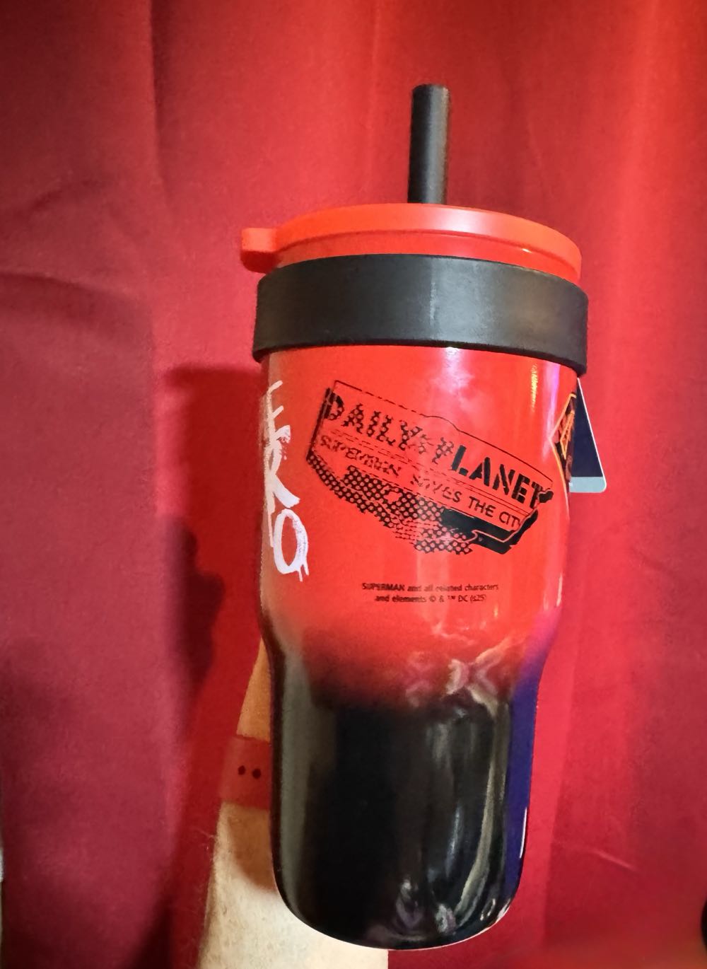 Superman Cold Drink To Go Cup By ZAK  vinyl figure collectible - Main Image 3