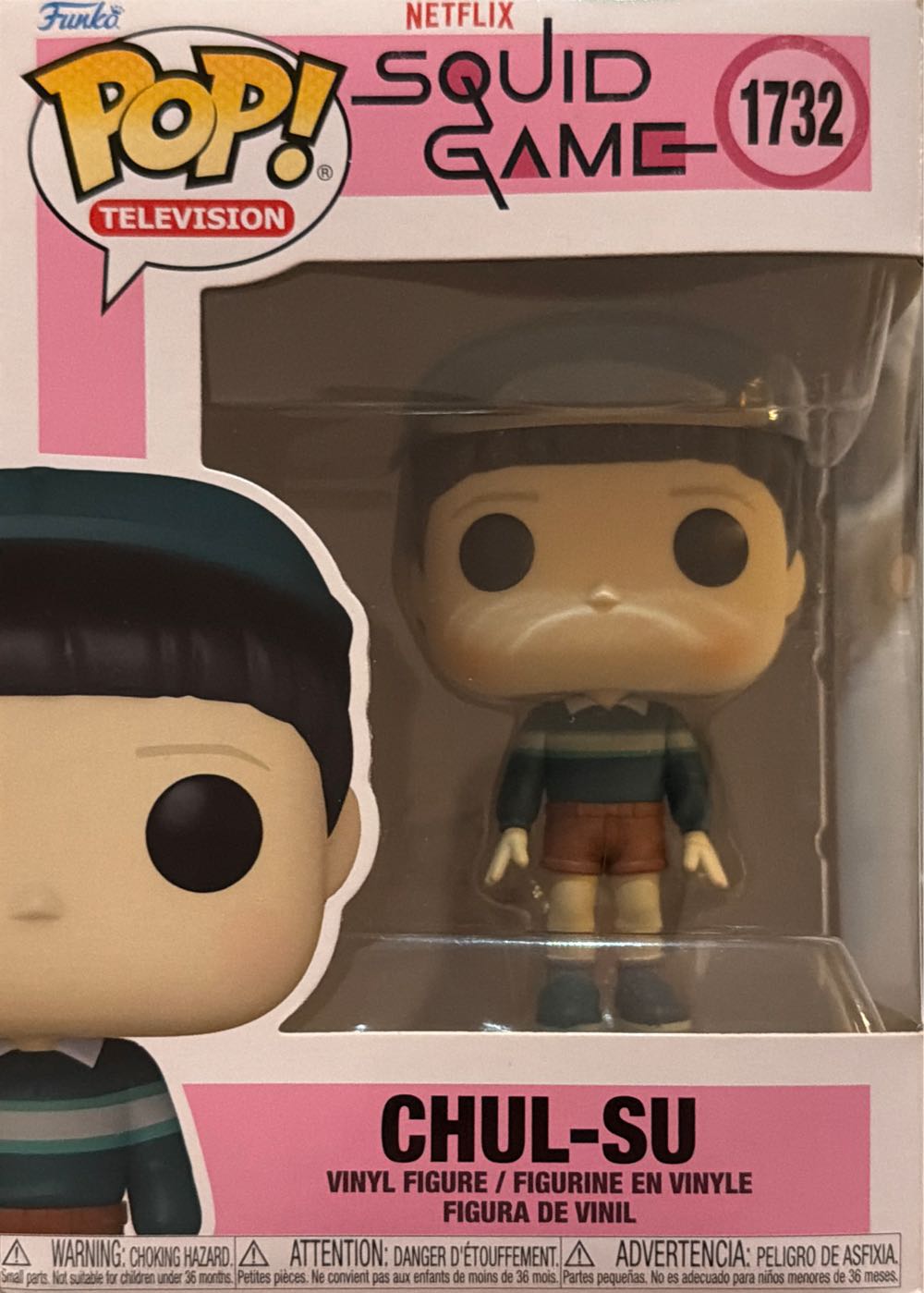 Squid Game -1732- Chul-Su  vinyl figure collectible [Barcode 889698834858] - Main Image 4