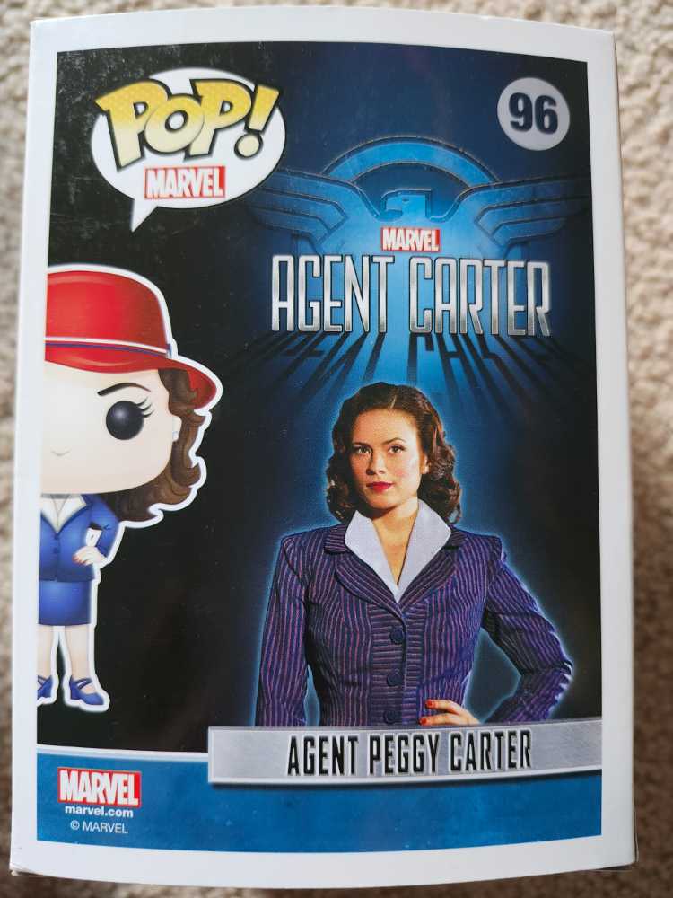 Funko Pops Agent Carter 96  vinyl figure collectible - Main Image 2