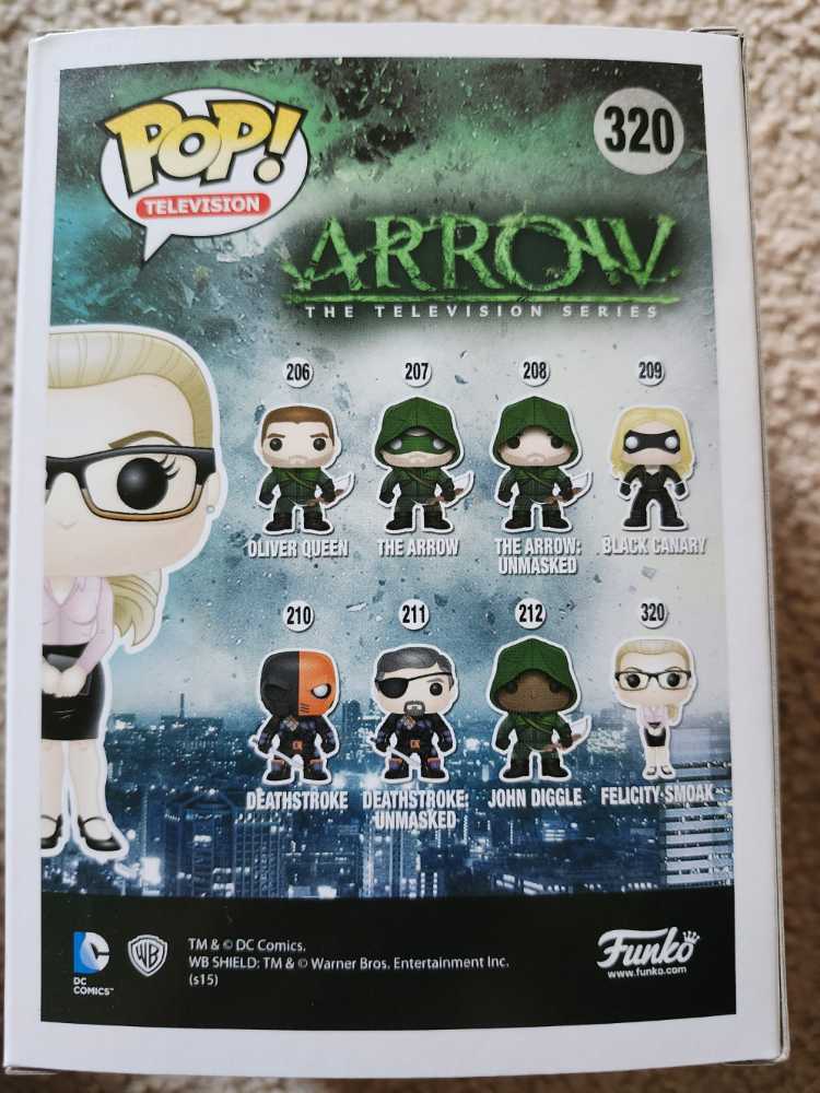 Funko Pop Arrow Felicity Smoak 320  vinyl figure collectible - Main Image 2