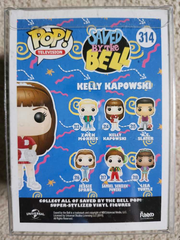 Saved By The Bell Kelly Kapowski 314  vinyl figure collectible - Main Image 2