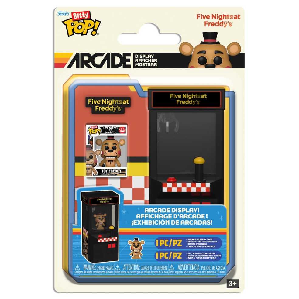 Toy Freddy (Arcade Display) - Five Nights at Freddy’s vinyl figure collectible [Barcode 889698852517] - Main Image 2
