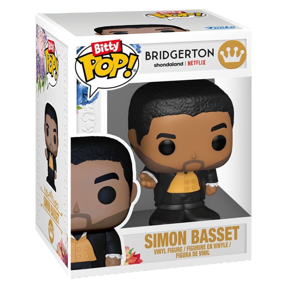 Bitty Pop! Netflix Bridgerton Series 3 Daphne Bridgerton / Simon Basset / Penelope Featherington / Queen Charlotte  vinyl figure collectible [Barcode 889698861274] - Main Image 5