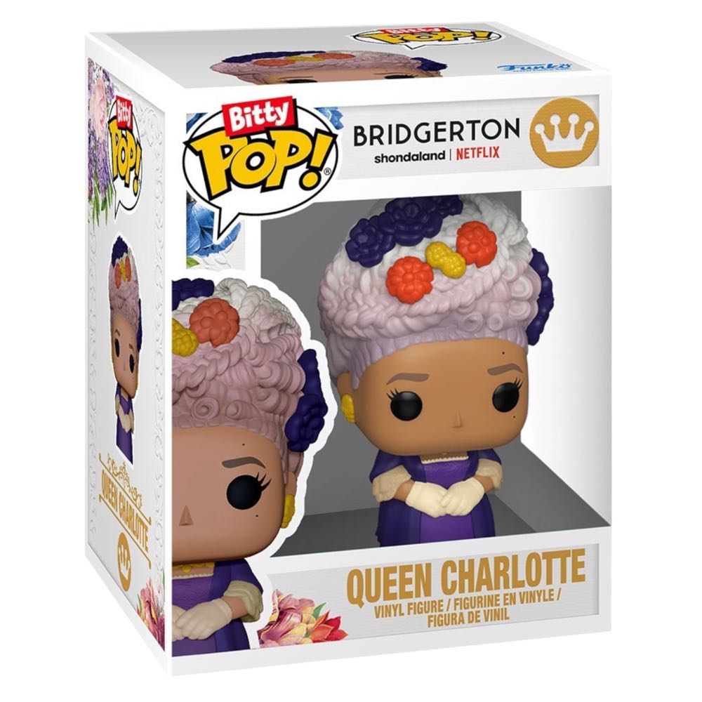 Bitty Pop! Netflix Bridgerton Series 3 Daphne Bridgerton / Simon Basset / Penelope Featherington / Queen Charlotte  vinyl figure collectible [Barcode 889698861274] - Main Image 7