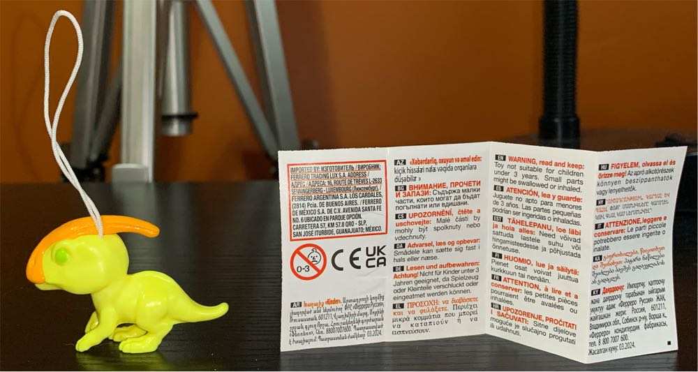 Parasaurus (Hangable) - Jurassic World vinyl figure collectible - Main Image 2