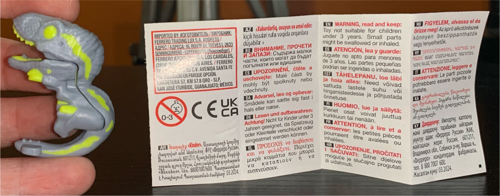 Scorpios Rex (Desk Cable Holder) - Jurassic World vinyl figure collectible - Main Image 2