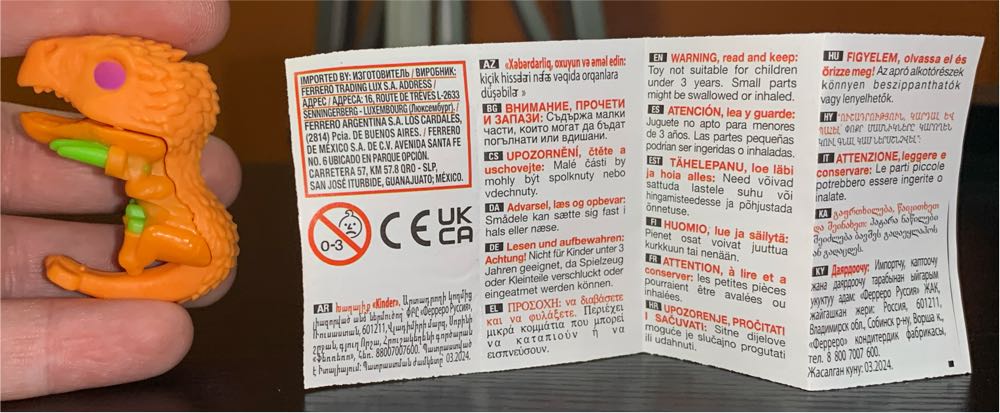 Arocanthosaurus (Desk Cable Holder) - Jurassic World vinyl figure collectible - Main Image 2