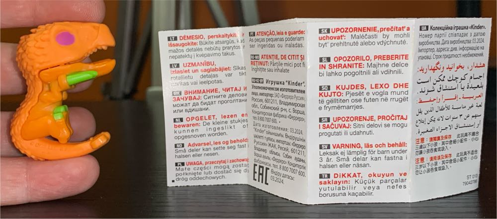 Arocanthosaurus (Desk Cable Holder) - Jurassic World vinyl figure collectible - Main Image 4