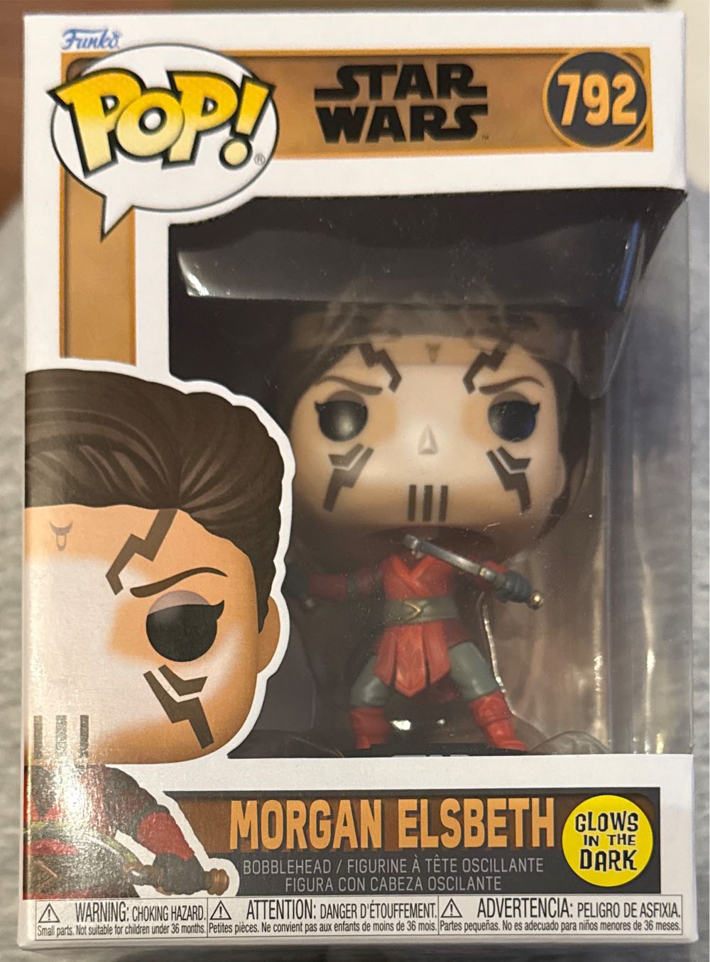 Morgan Elsbeth - Star Wars vinyl figure collectible [Barcode 889698865920] - Main Image 2