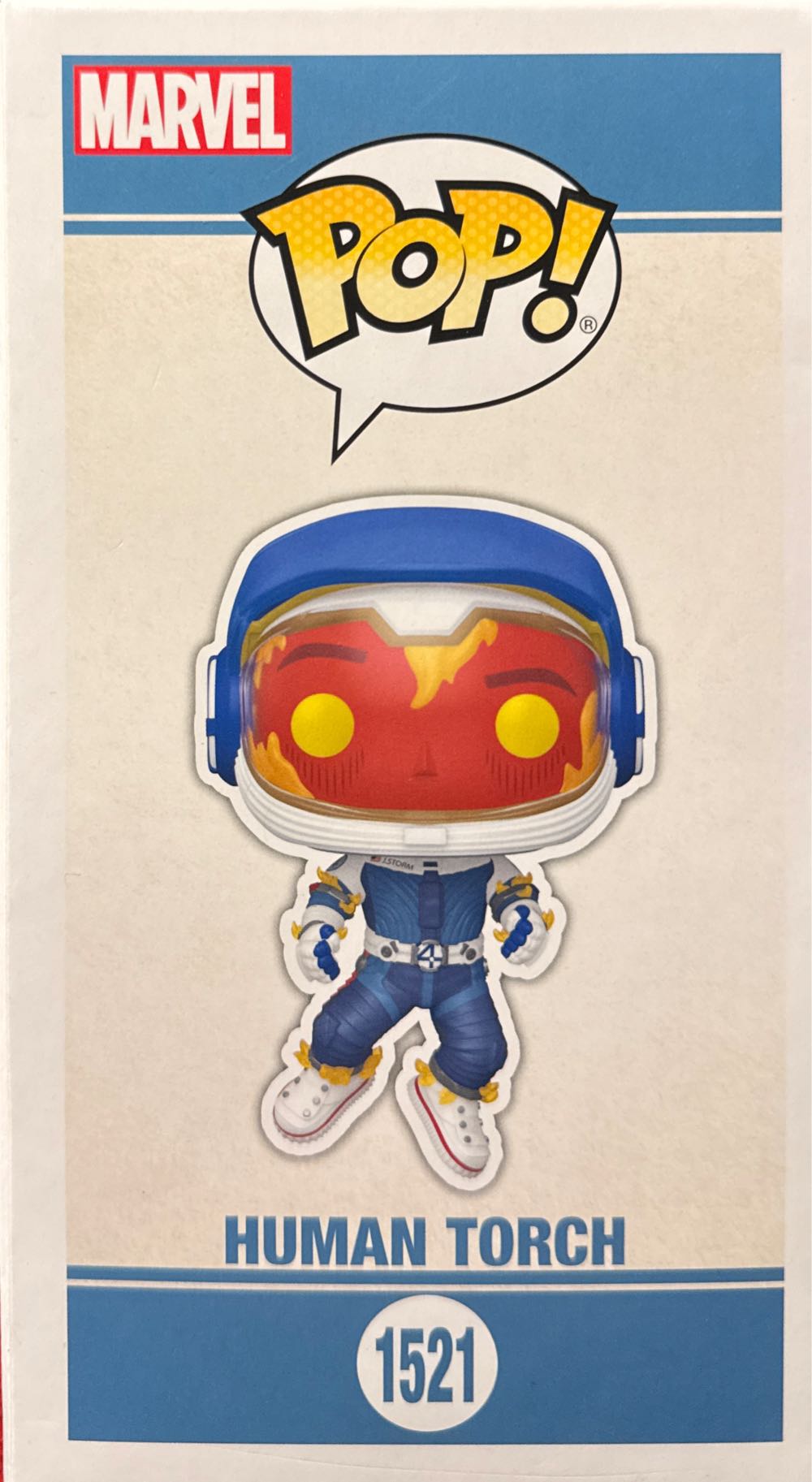 Human Torch - Fantastic Four vinyl figure collectible [Barcode 889698853583] - Main Image 2