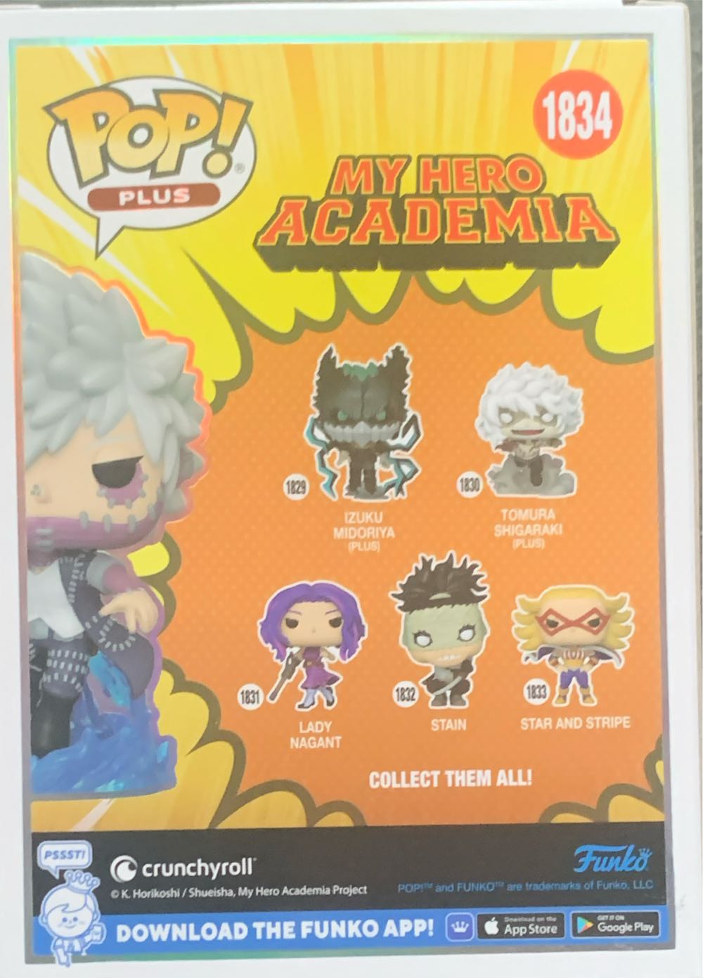 Dabi #1834 - My Hero Academia vinyl figure collectible [Barcode 889698846424] - Main Image 2