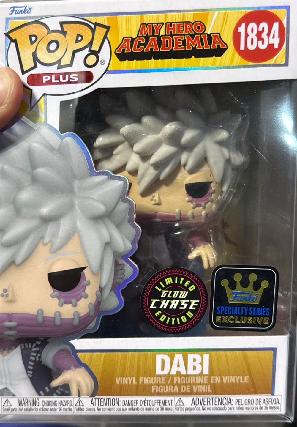 Dabi #1834 - My Hero Academia vinyl figure collectible [Barcode 889698846424] - Main Image 3