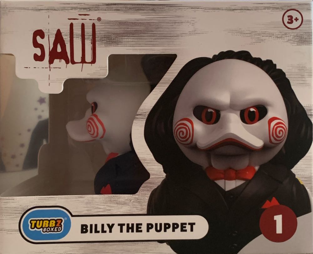 Tubbz Ducks: Saw: Billy The Puppet  vinyl figure collectible [Barcode 5056280459675] - Main Image 2