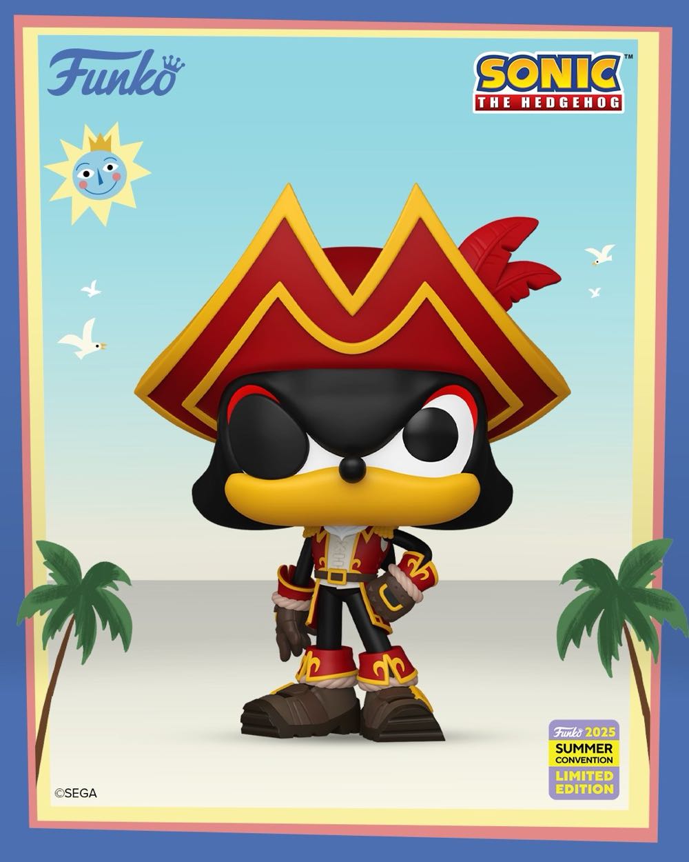 Buccaneer Shadow - Sonic the Hedgehog vinyl figure collectible [Barcode 889698879453] - Main Image 3