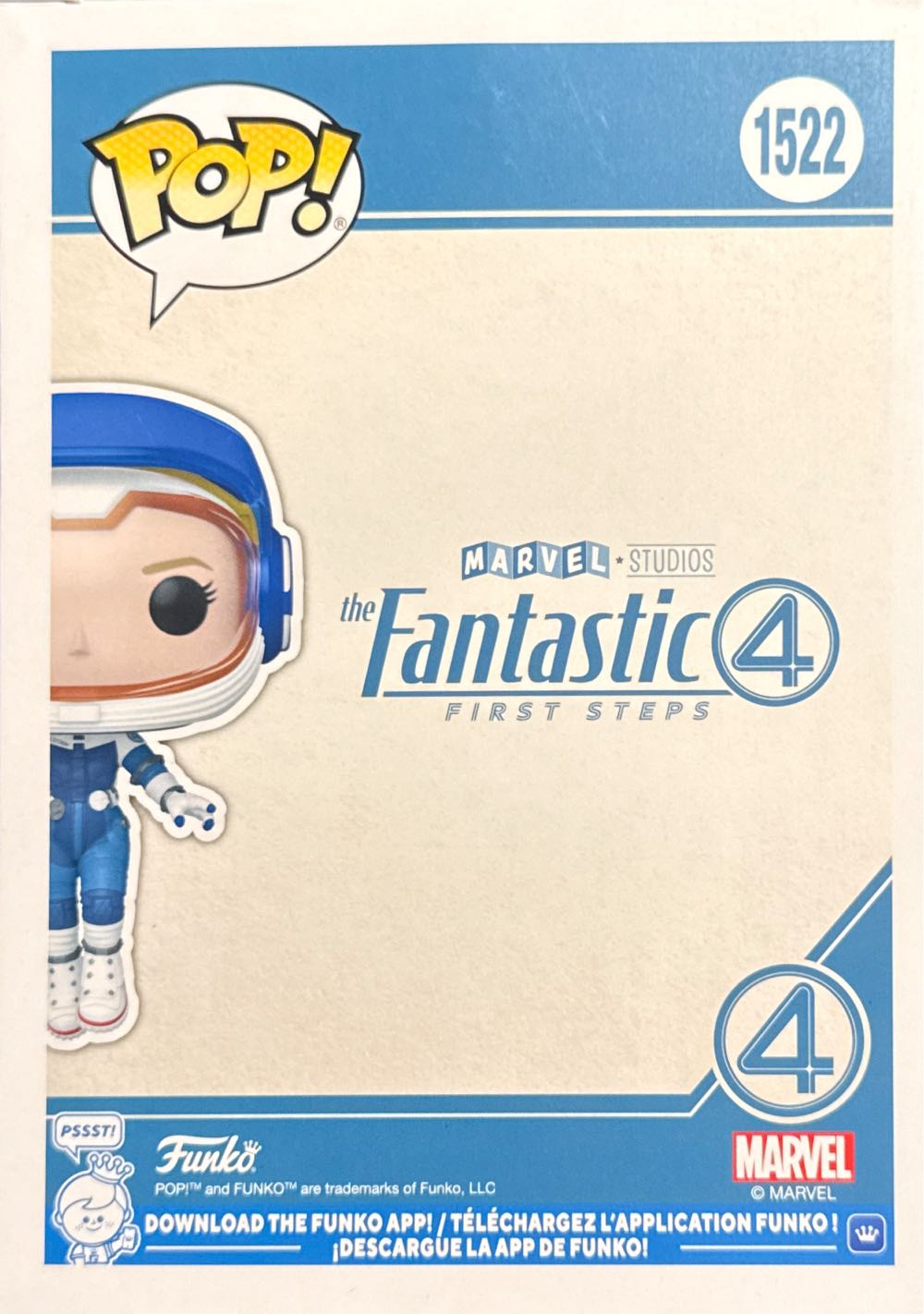 Invisible Woman - Fantastic Four vinyl figure collectible [Barcode 889698853590] - Main Image 3