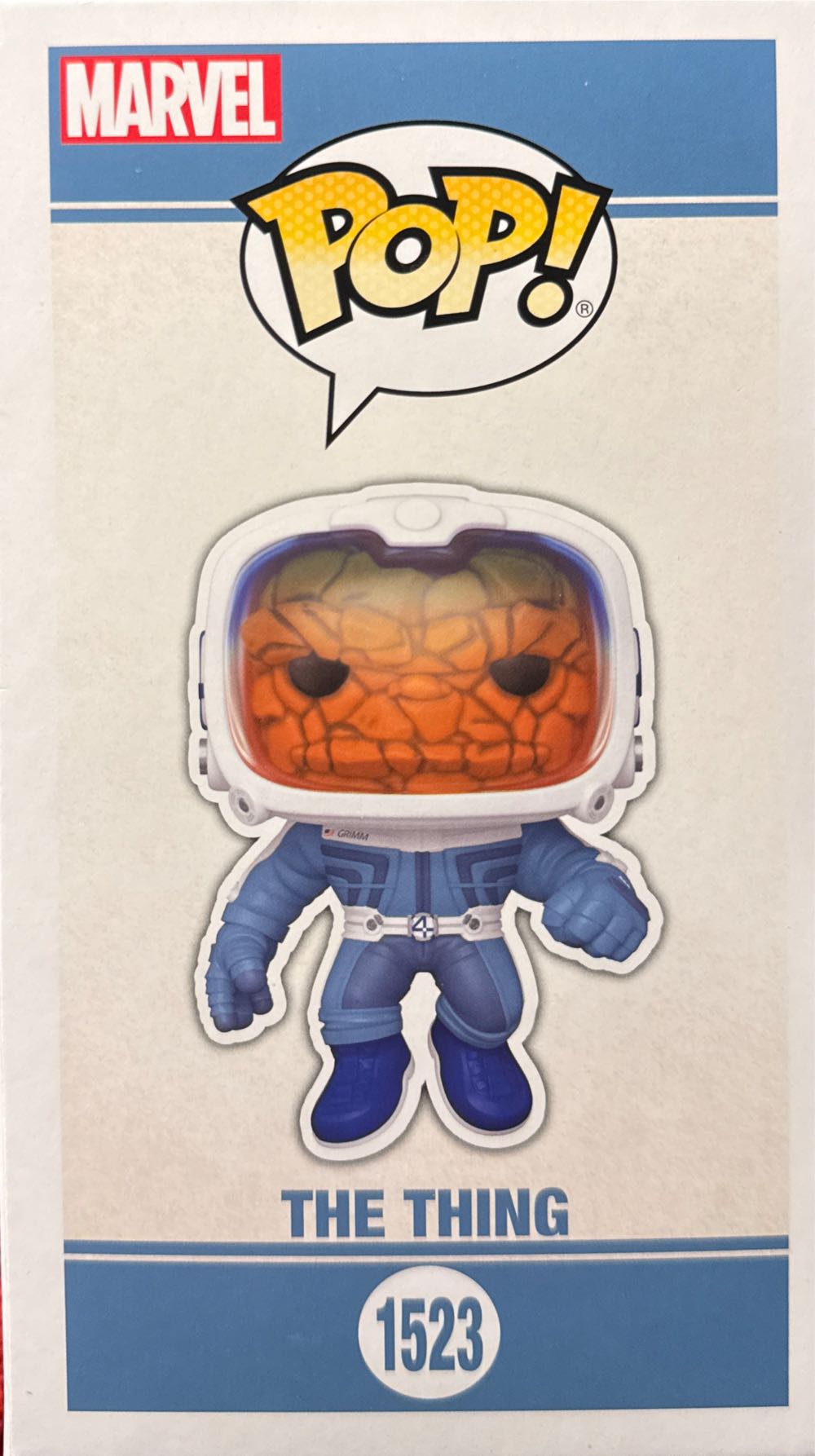 Funko Pop! Marvel The Fantastic 4 First Steps Thing - Fantastic Four vinyl figure collectible [Barcode 889698853606] - Main Image 2