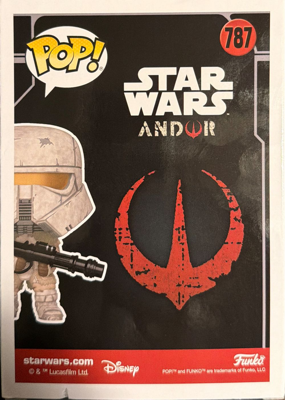 Imperial Range Trooper - Star Wars vinyl figure collectible [Barcode 889698871853] - Main Image 4