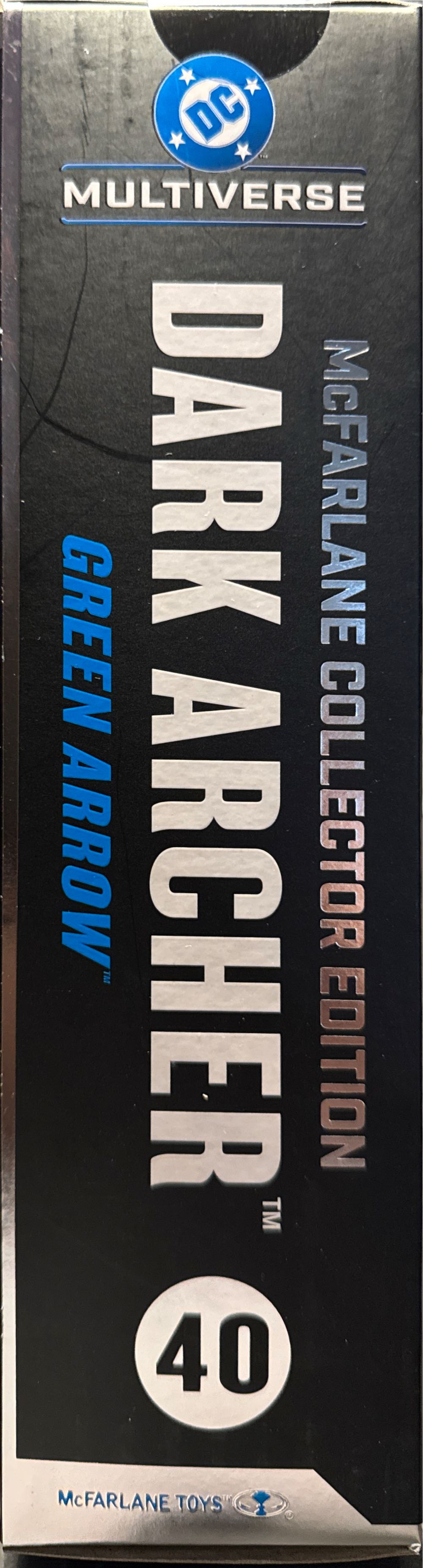 Mcfarlane Dc Multiverse Collector Edition Dark Archer Platinum Edition Chase Green Arrow Platinum Hand - DC Universe vinyl figure collectible [Barcode 787926174939] - Main Image 2