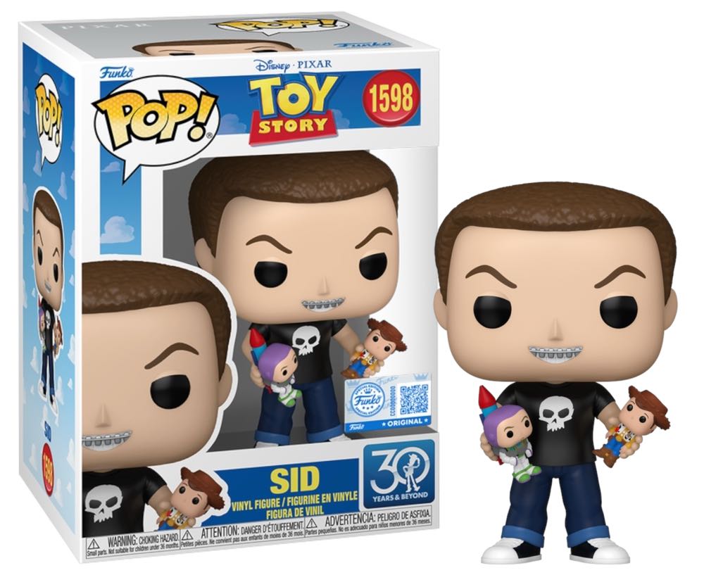 Toy Story: SID (30th Anniversary) - Toy Story vinyl figure collectible [Barcode 889698871891] - Main Image 2