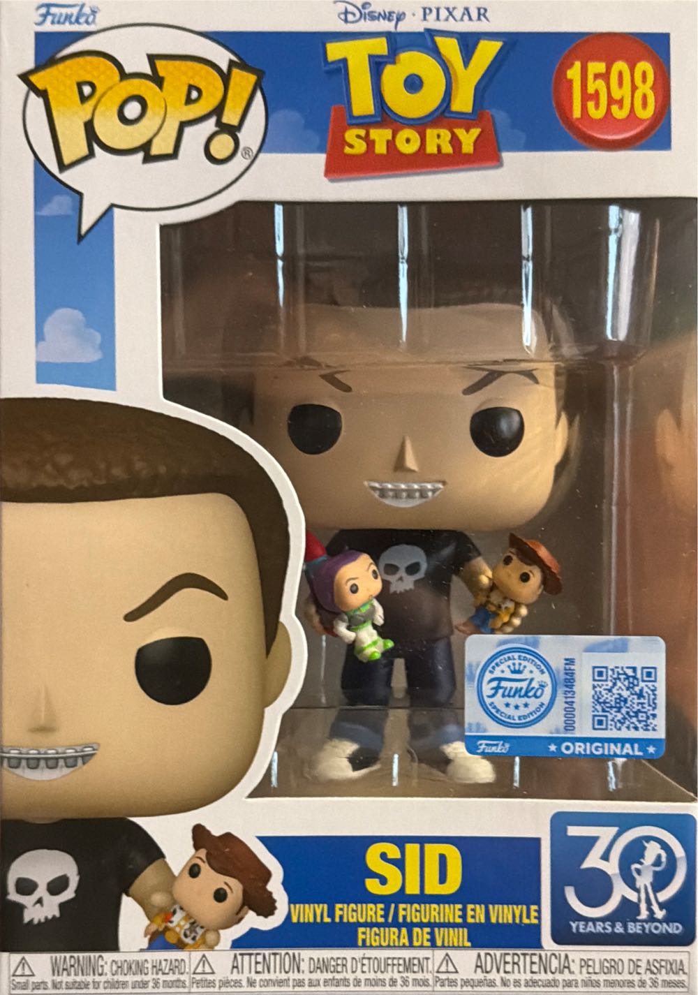 Toy Story: SID (30th Anniversary) - Toy Story vinyl figure collectible [Barcode 889698871891] - Main Image 4