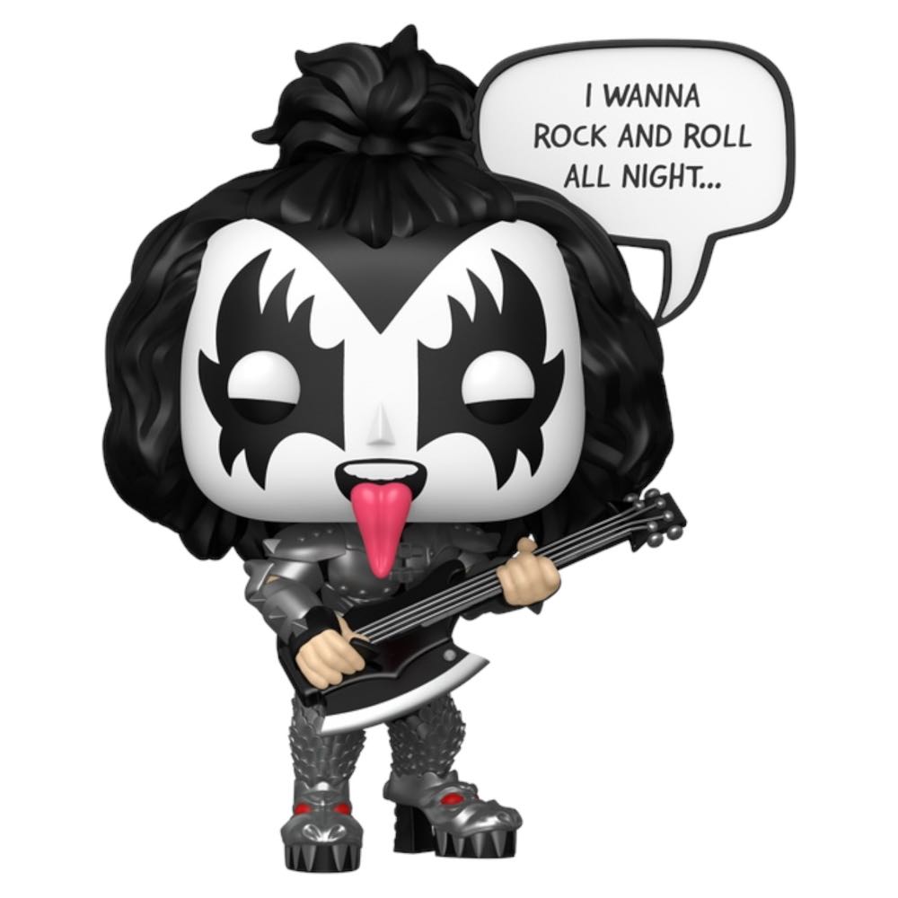 Kiss - The Demon - 471 Funko Pop Rocks - Kiss vinyl figure collectible [Barcode 889698841245] - Main Image 3