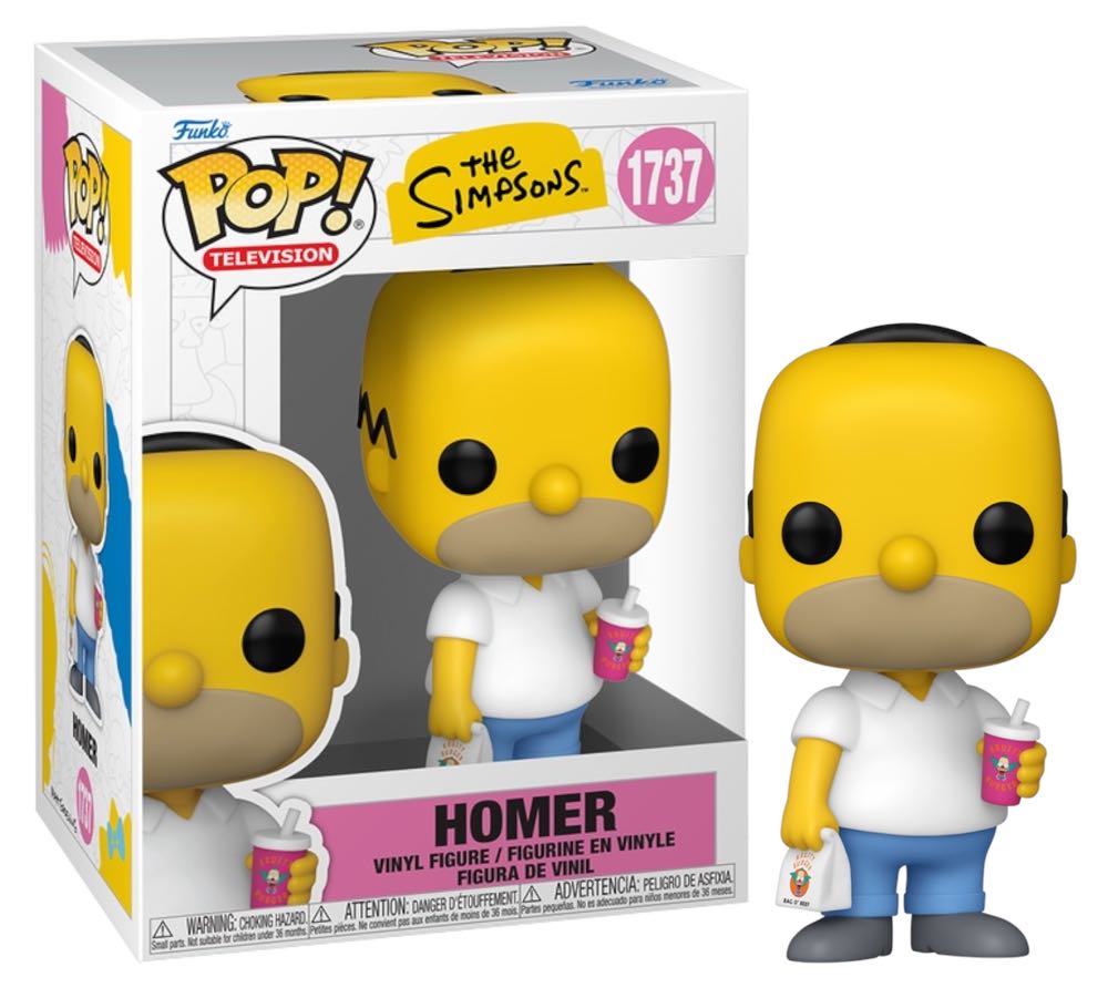 Homer - The Simpsons vinyl figure collectible [Barcode 889698864060] - Main Image 2