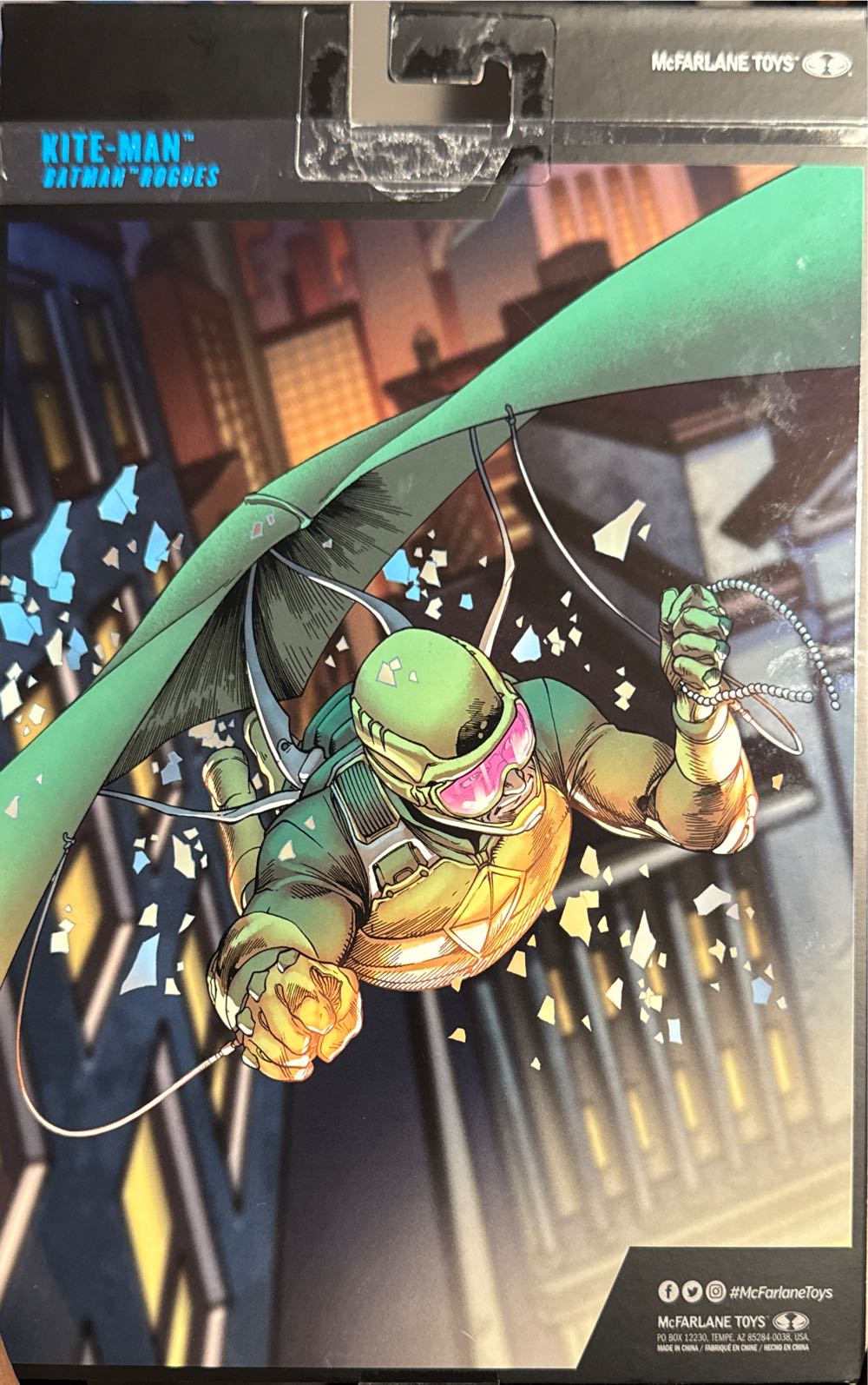 Multiverse Mcfarlane Dc Multiverse Collector Edition #43 Platinum Of 2 Kite Man Hand Label Gold New & 7” Metron Batman 45 Rogues Action Chase Target Exclusive Wave 12  vinyl figure collectible [Barcode 787926175295] - Main Image 3