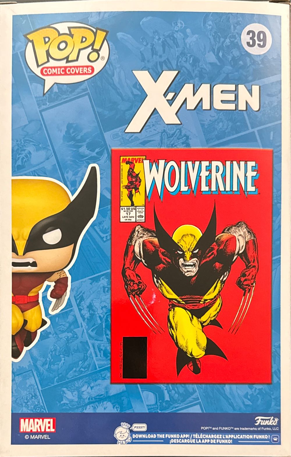 Wolverine #39 - X-Men vinyl figure collectible [Barcode 889698744089] - Main Image 3