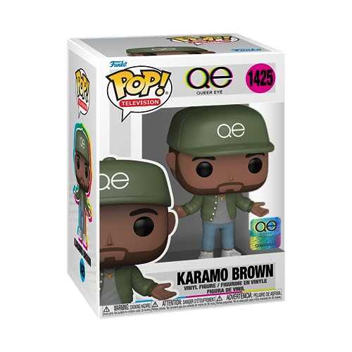 Funko Pop! Tv: Queer Eye Karamo Brown Collectable Vinyl Figure Gift Idea Official Merchandise For Kids & Adults Tv Fans Model Figure For Collectors And Display  vinyl figure collectible [Barcode 889698707152] - Main Image 1