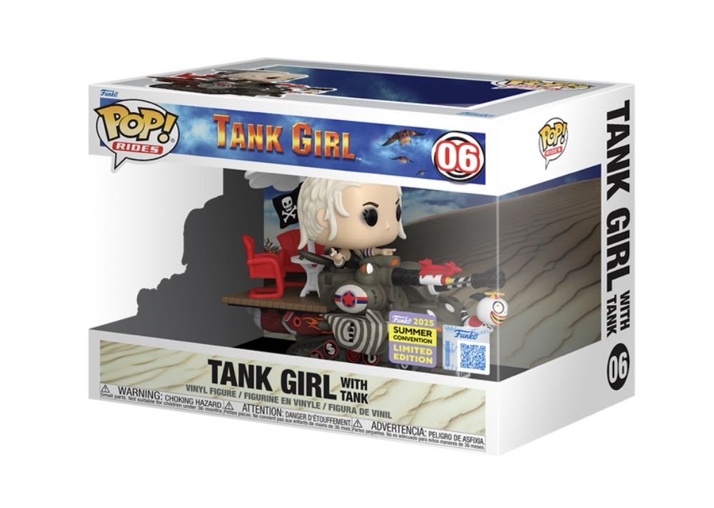 Tank Girl With Tank  vinyl figure collectible [Barcode 889698879439] - Main Image 2