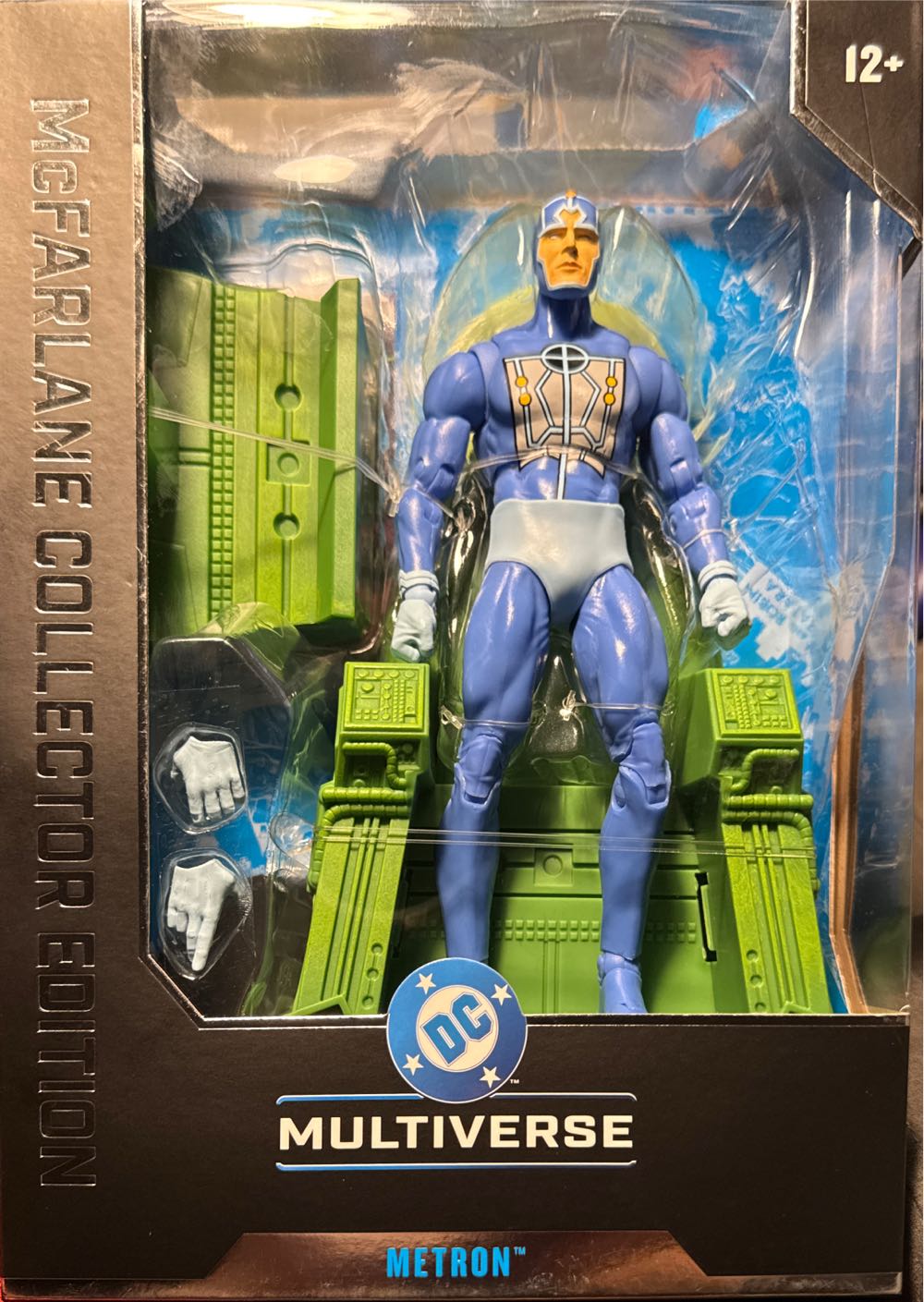 Multiverse Mcfarlane Dc Multiverse Collectors Edition Dc Metron Platinum Hand Collector New Variant Action Gods Mib ”metron” ~ & - DC Universe vinyl figure collectible [Barcode 787926173932] - Main Image 4