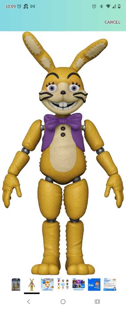 Funko POP Action Figure: Five Nights at Freddy’s Dreadbear - Glitchtrap - Five Nights at Freddy’s vinyl figure collectible - Main Image 2