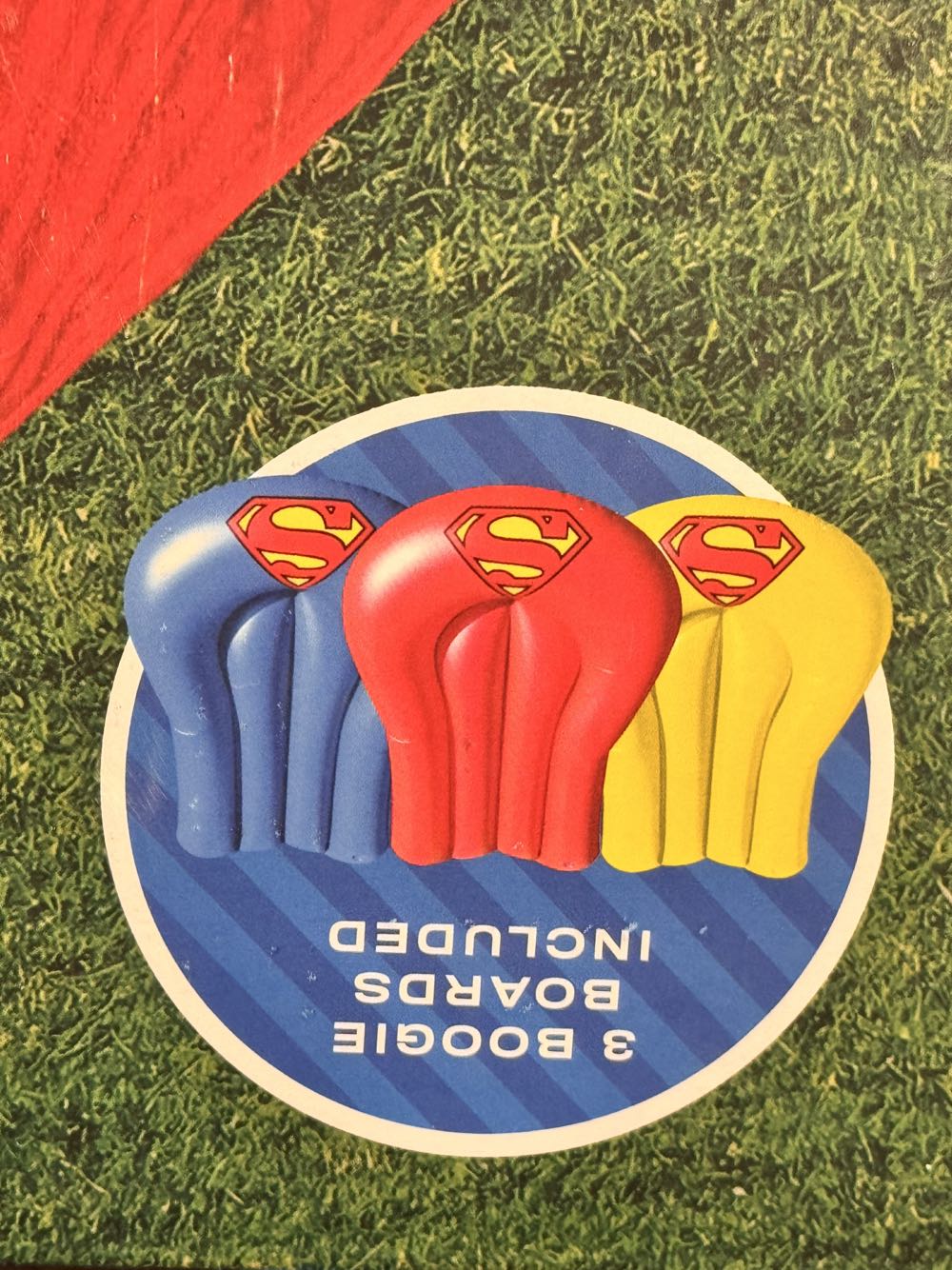 SUPERMAN TRIPLE LANE WATER SLIDE  vinyl figure collectible - Main Image 3