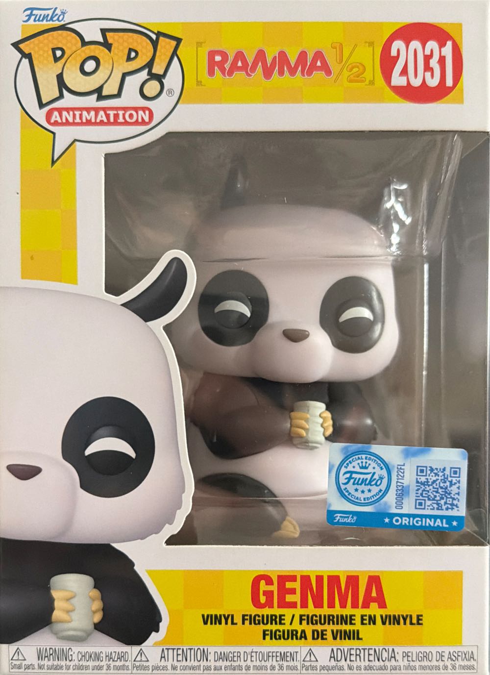 Ranma ½: Genma  vinyl figure collectible [Barcode 889698872386] - Main Image 2